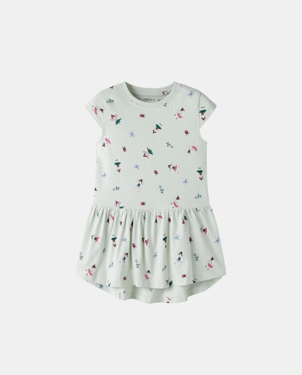 Vestido de manga corta - name it - Verde Verde-1
