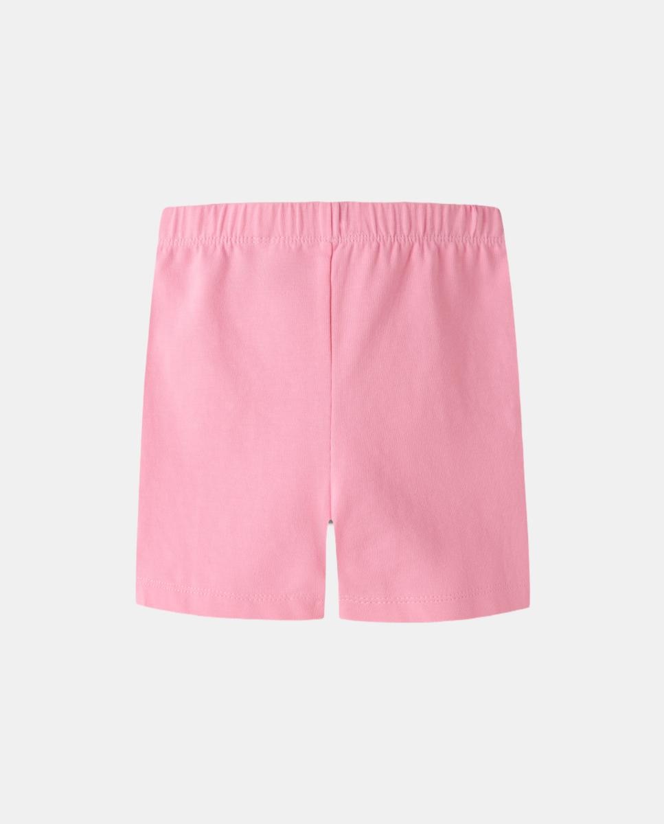 Leggings Curtos Ciclista name it Rosa-2