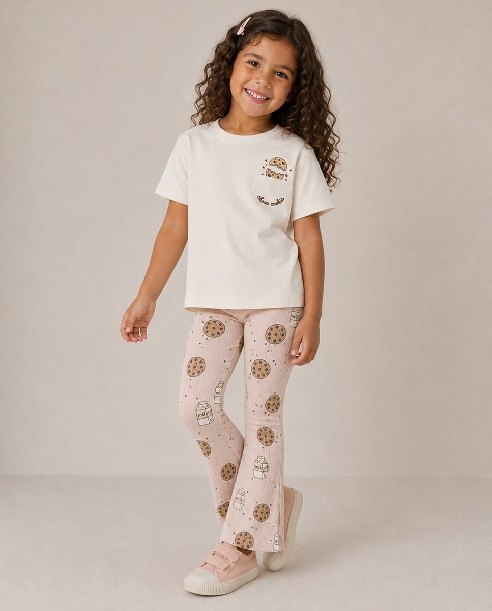 Imagem 0 de Leggings à Boca de Sino