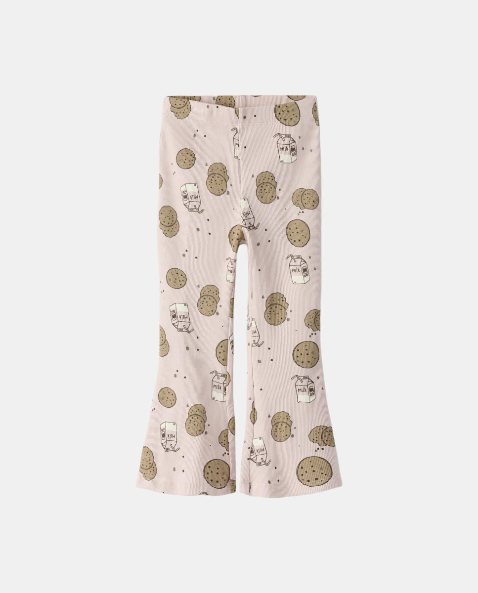 Leggings à Boca de Sino Rosa-2