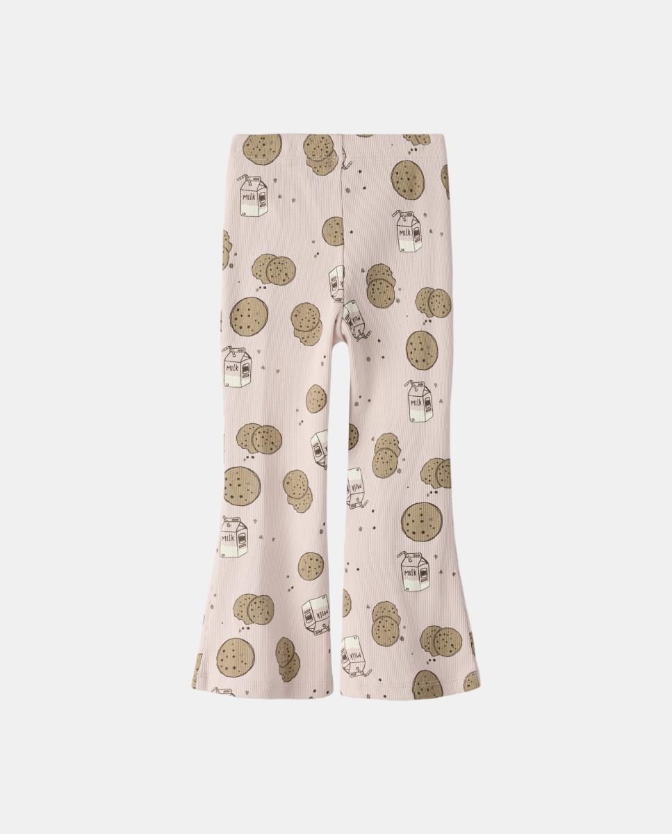 Leggings à Boca de Sino Rosa-3