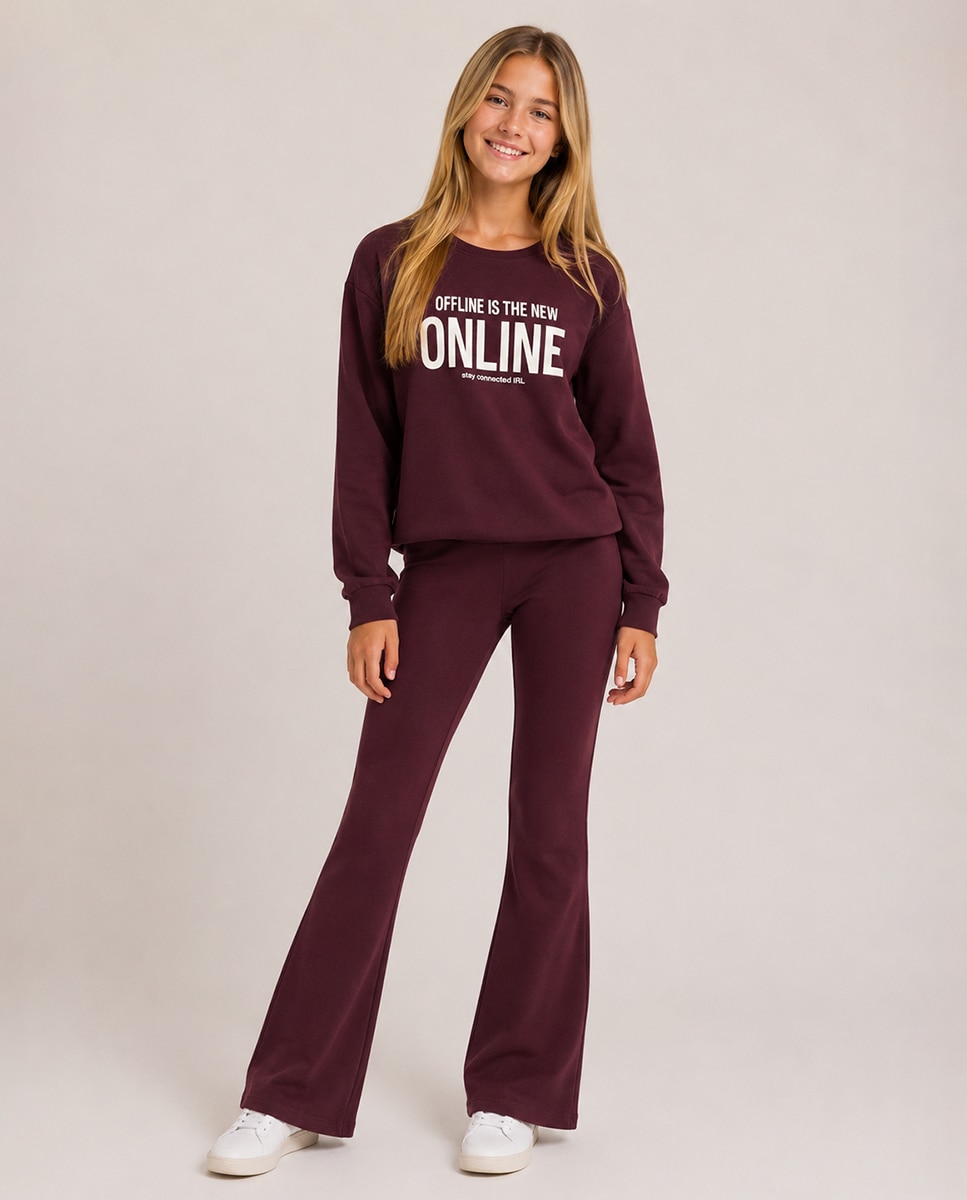 Imagem 0 de Leggings à Boca de Sino