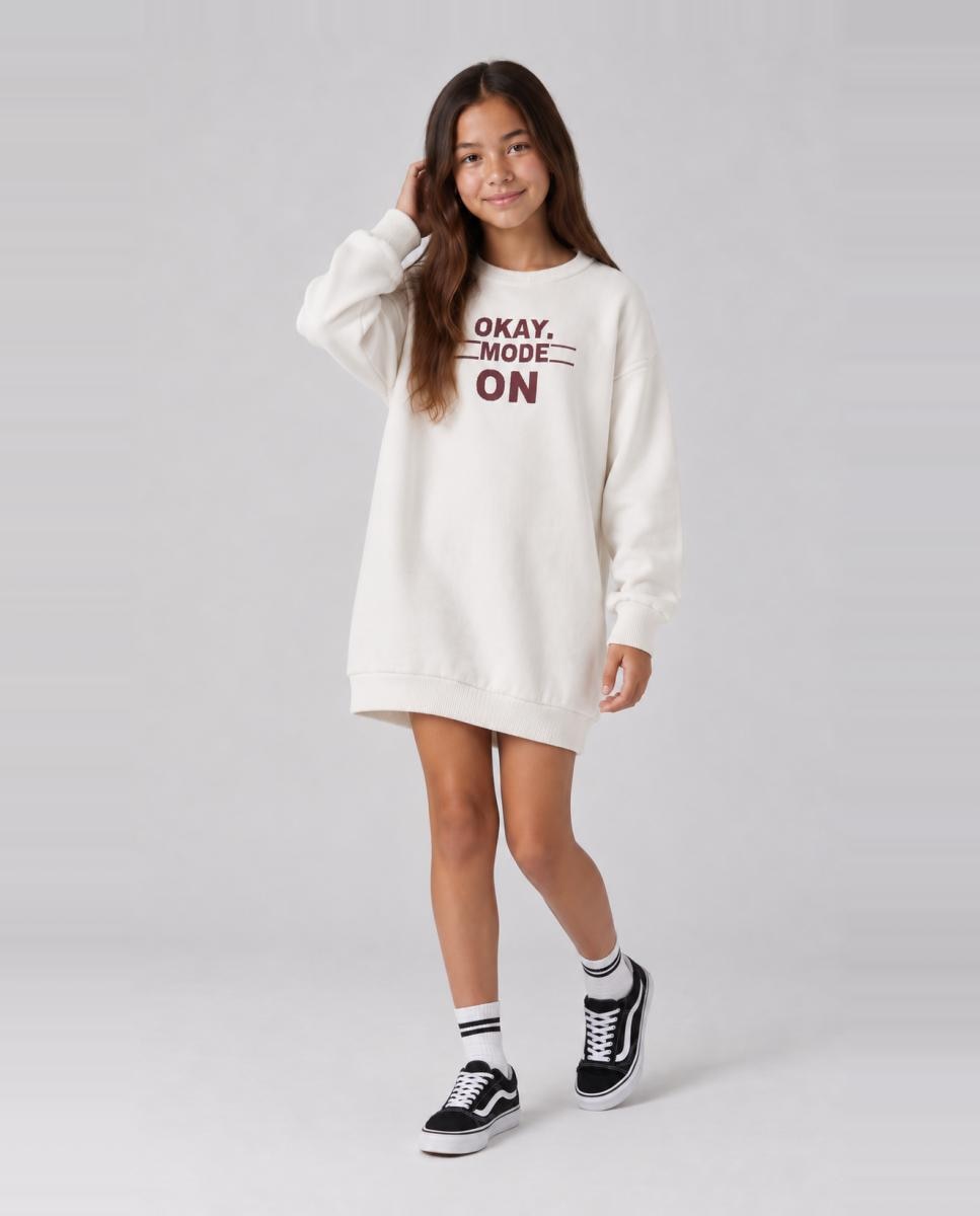 Camiseta manga larga de niña - name it - Beige Beige-1