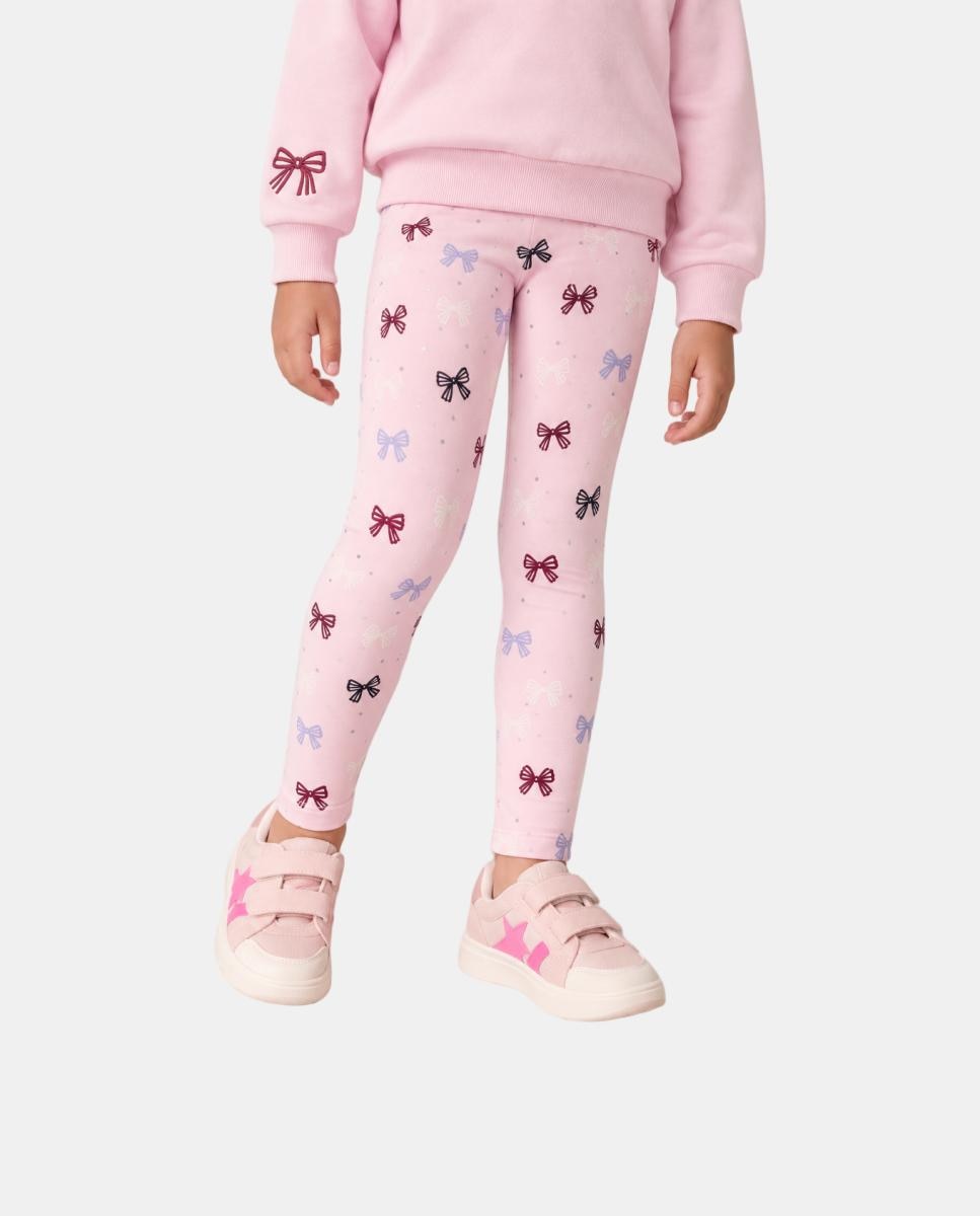 Legging estampado de niña - name it - Rosa Rosa-2