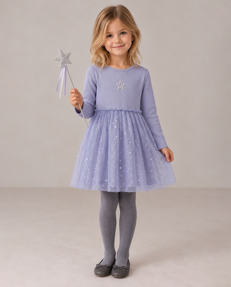 Imagen 1 de Vestido de tull - name it - Lila Lila