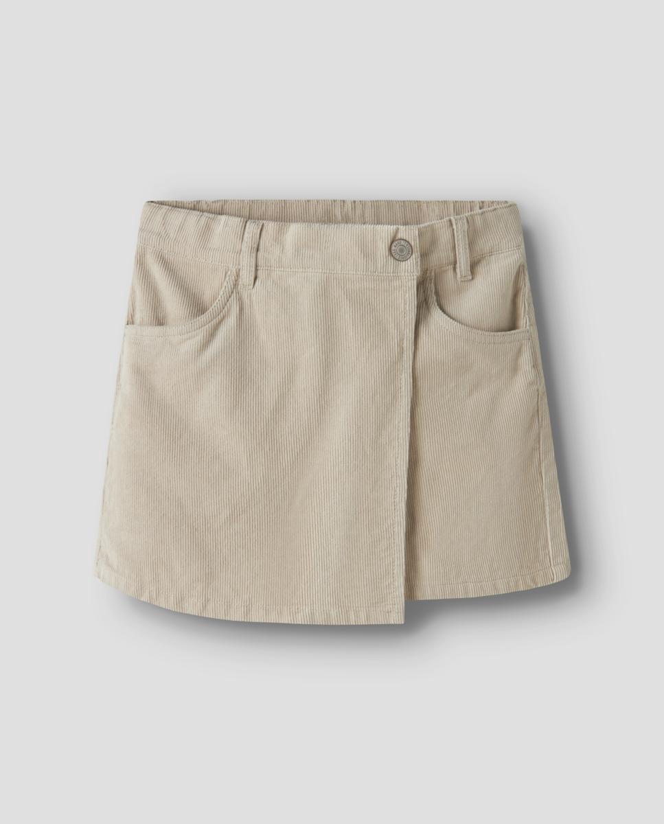Falda pantalón de pana - name it - Beige Beige-3