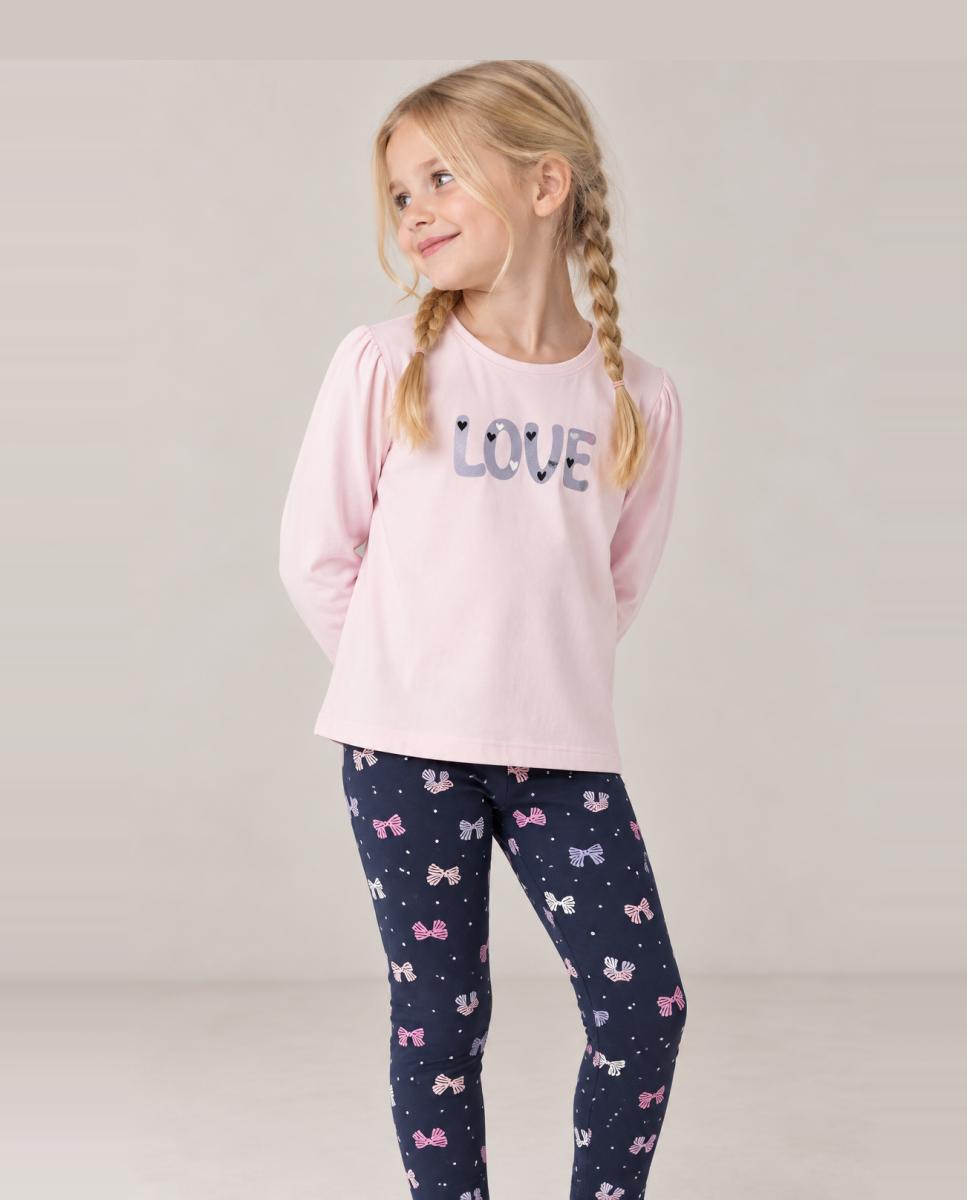 Legging estampado de niña - name it - Azul Azul-2