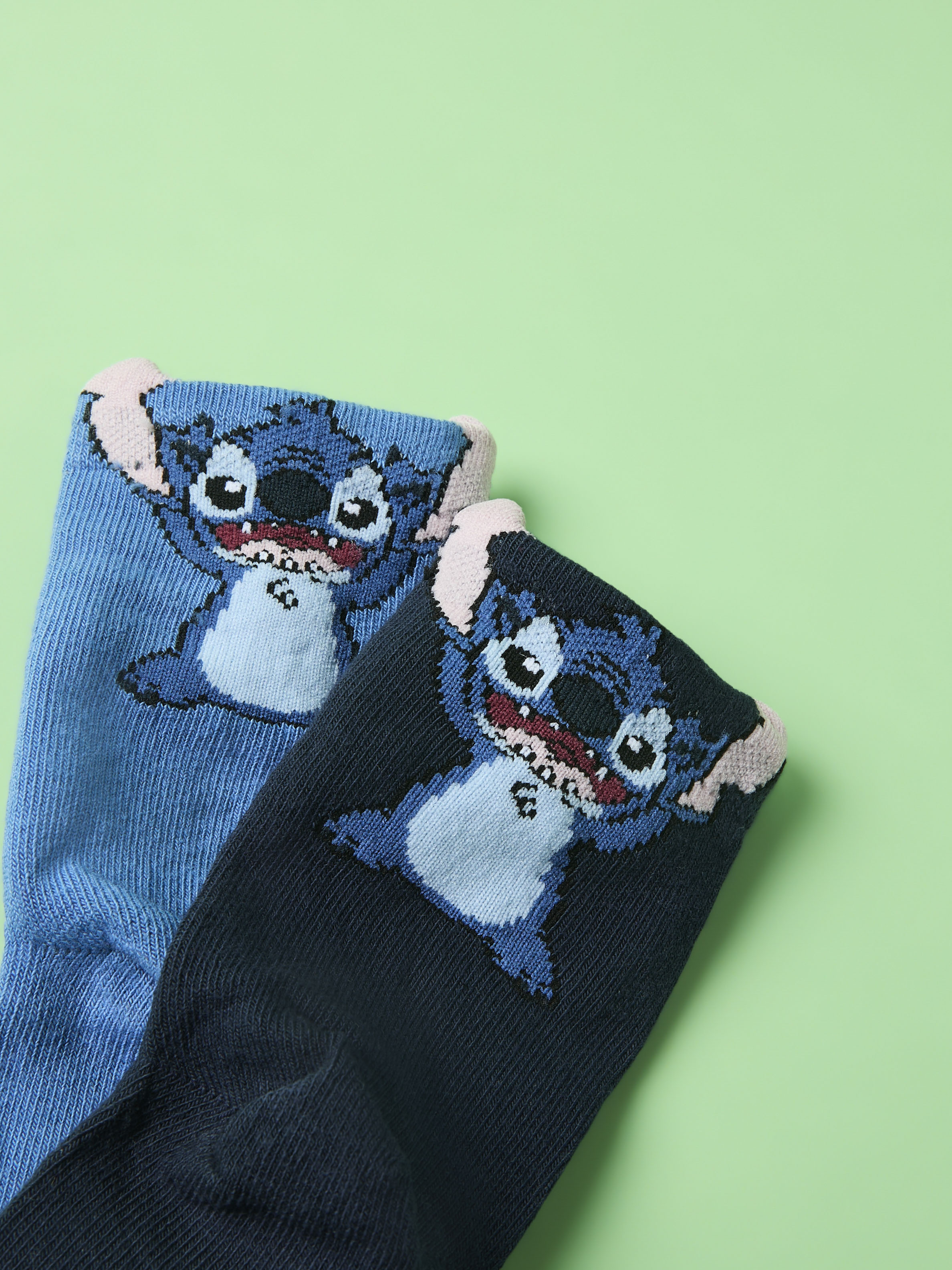 Meias Stitch com Orelhas name it Azul-marinho-5