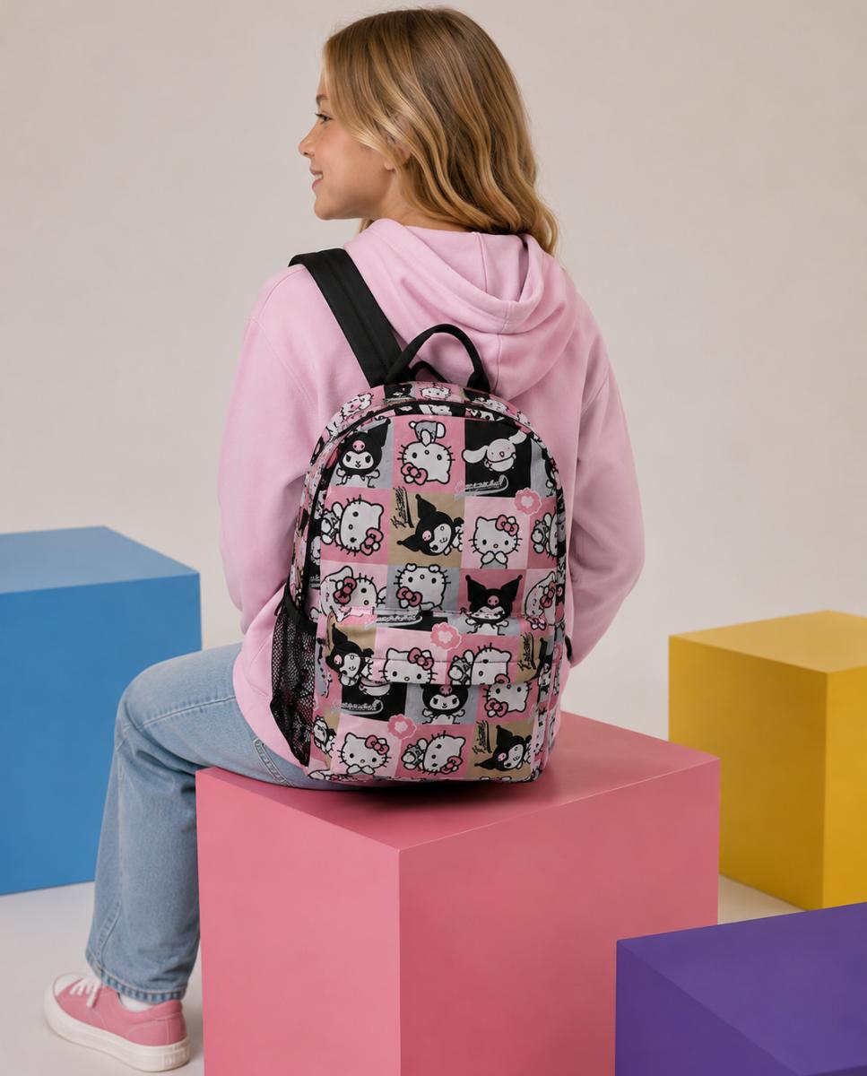 Mochila Hello Kitty Rosa-4