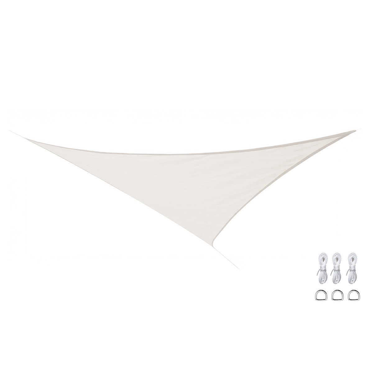 Toldo Vela Triangular 5m, SunnyVela 5T Beige-2