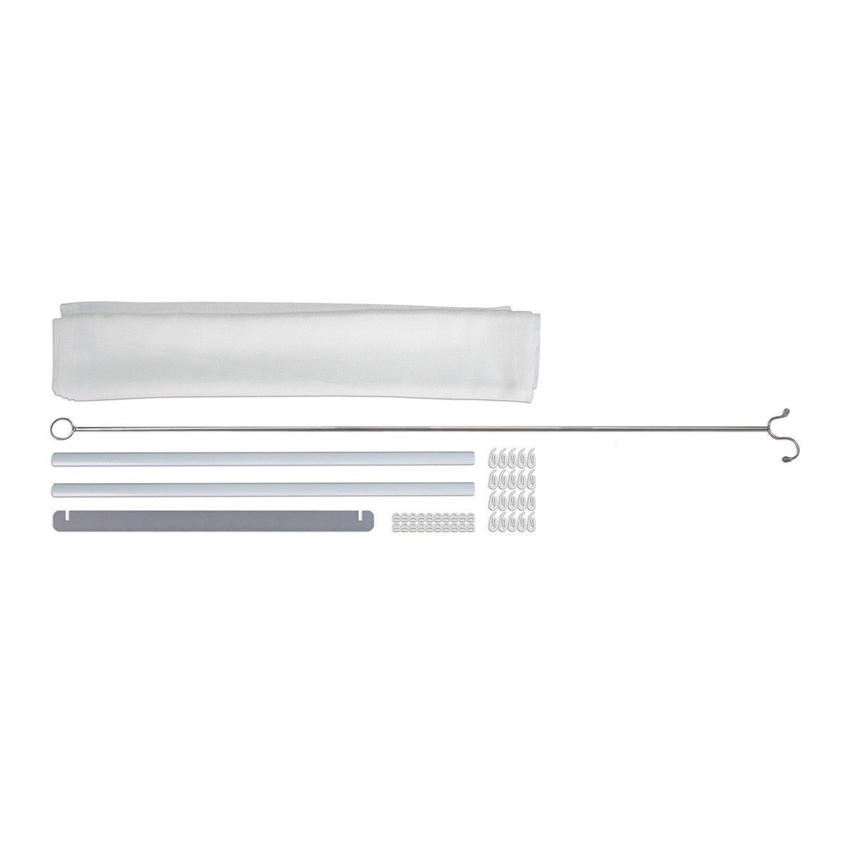Kit Cortinas para Pérgola Stockholm Blanco-1