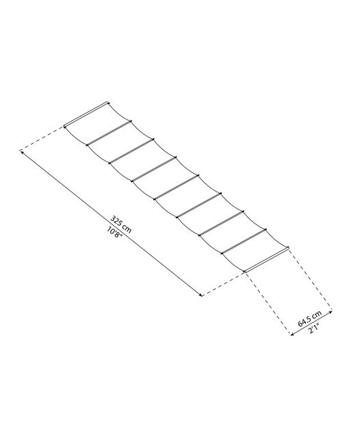 Kit Cortinas para Pérgola Stockholm - Blanco 341 x 805 cm - Incluye 11 sets Blanco-15