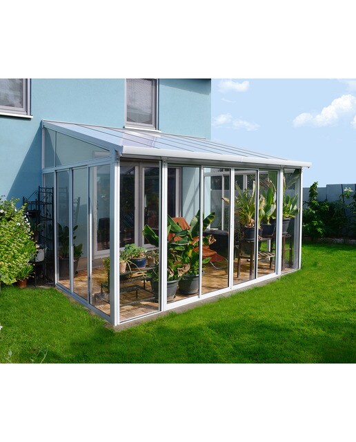 Veranda Aluminio San Remo 435 x 294 x 310 cm Blanco-2