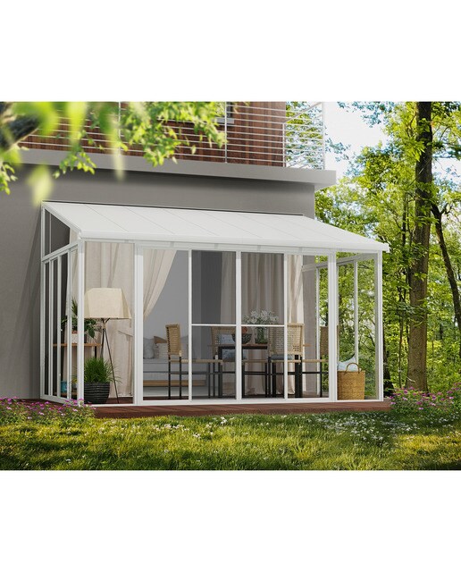 Veranda Aluminio San Remo 435 x 294 x 310 cm Blanco-3