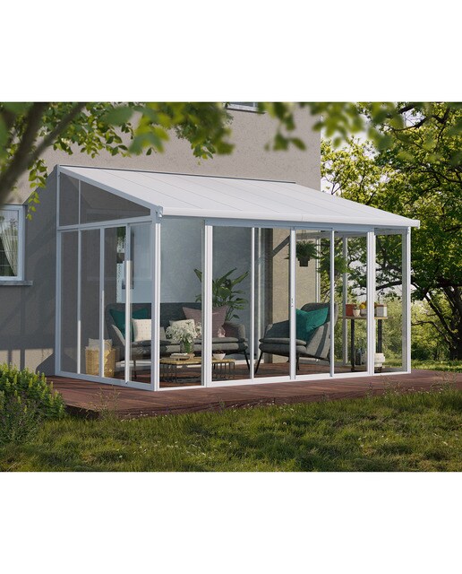 Veranda Aluminio San Remo 435 x 294 x 310 cm Blanco-4