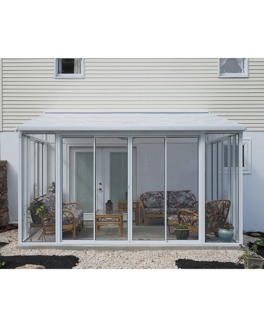 Veranda Aluminio San Remo 435 x 380 x 310 cm Blanco-2