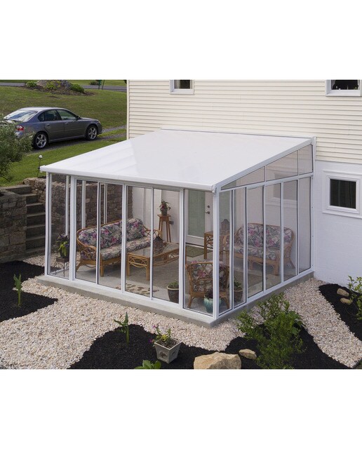 Veranda Aluminio San Remo 435 x 380 x 310 cm Blanco-4
