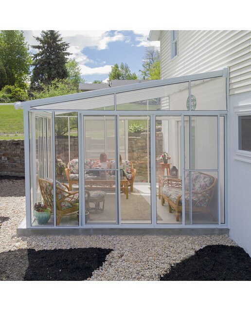 Veranda Aluminio San Remo 435 x 380 x 310 cm Blanco-5