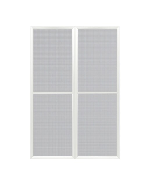 Kit Mosquitera Corredera para Puertas Veranda San Remo Blanco-2
