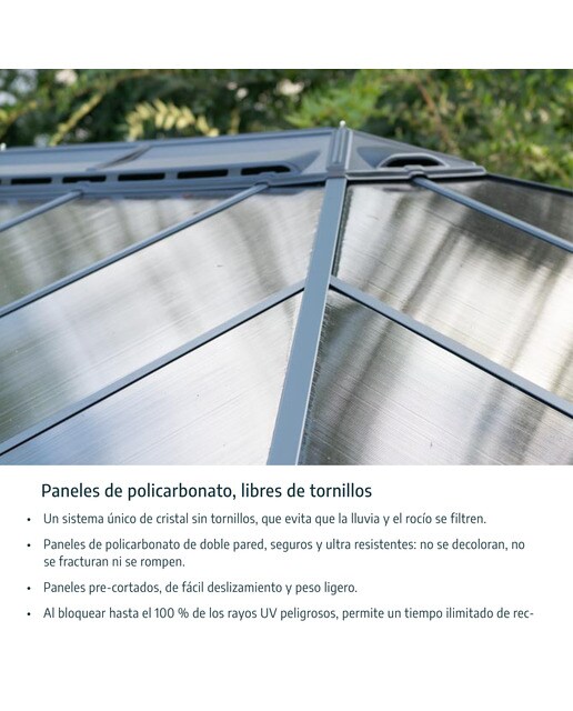 Cenador Aluminio Dallas 487 x 363 cm Gris oscuro-21
