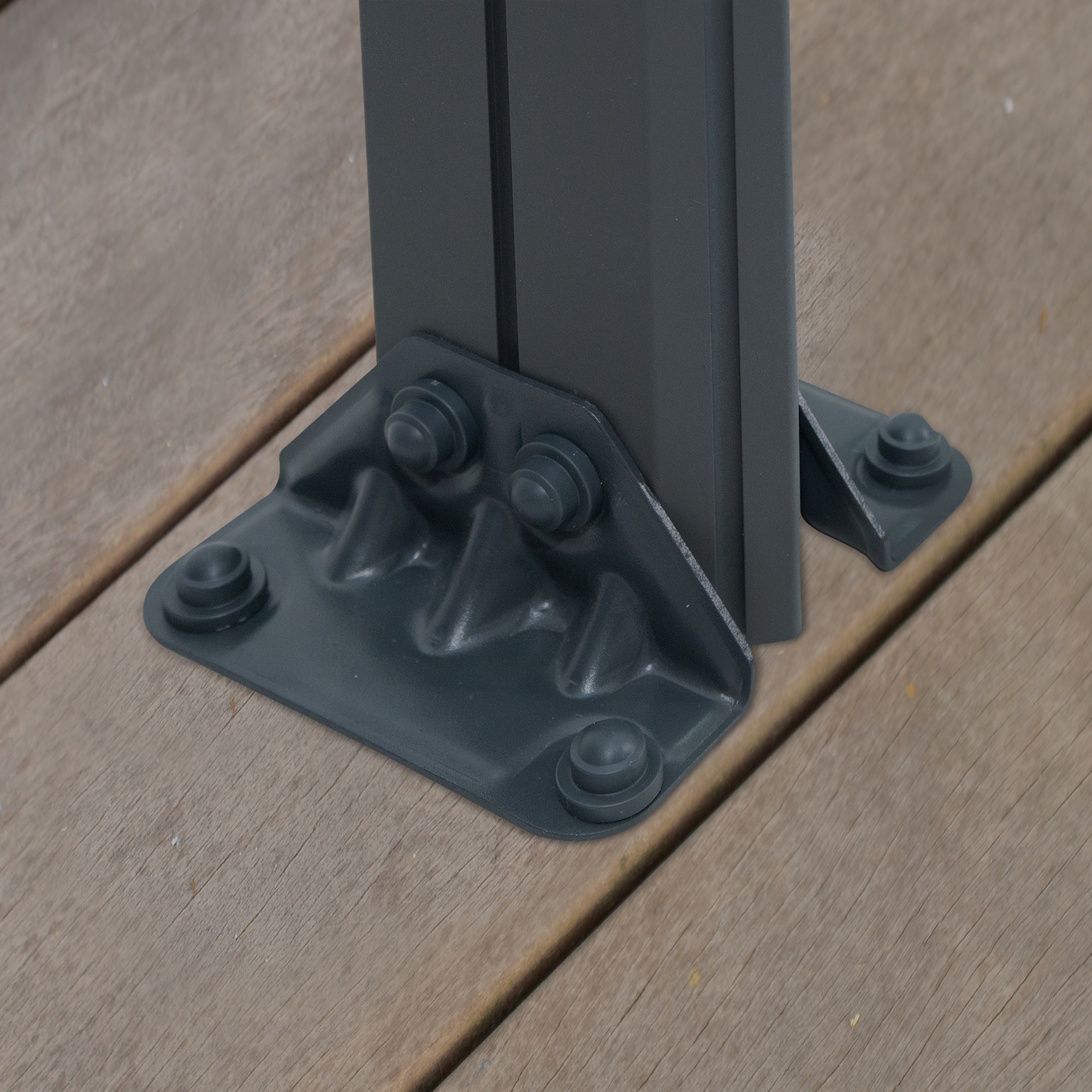Cenador Aluminio Milano 426 x 309 cm Gris oscuro-5