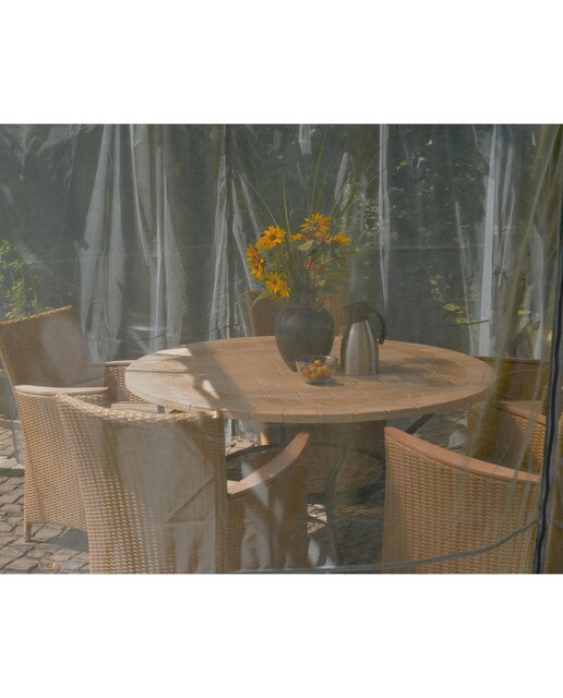 Mosquitera para Cenador Martinique 430 x 296 - 4 piezas Gris oscuro-2
