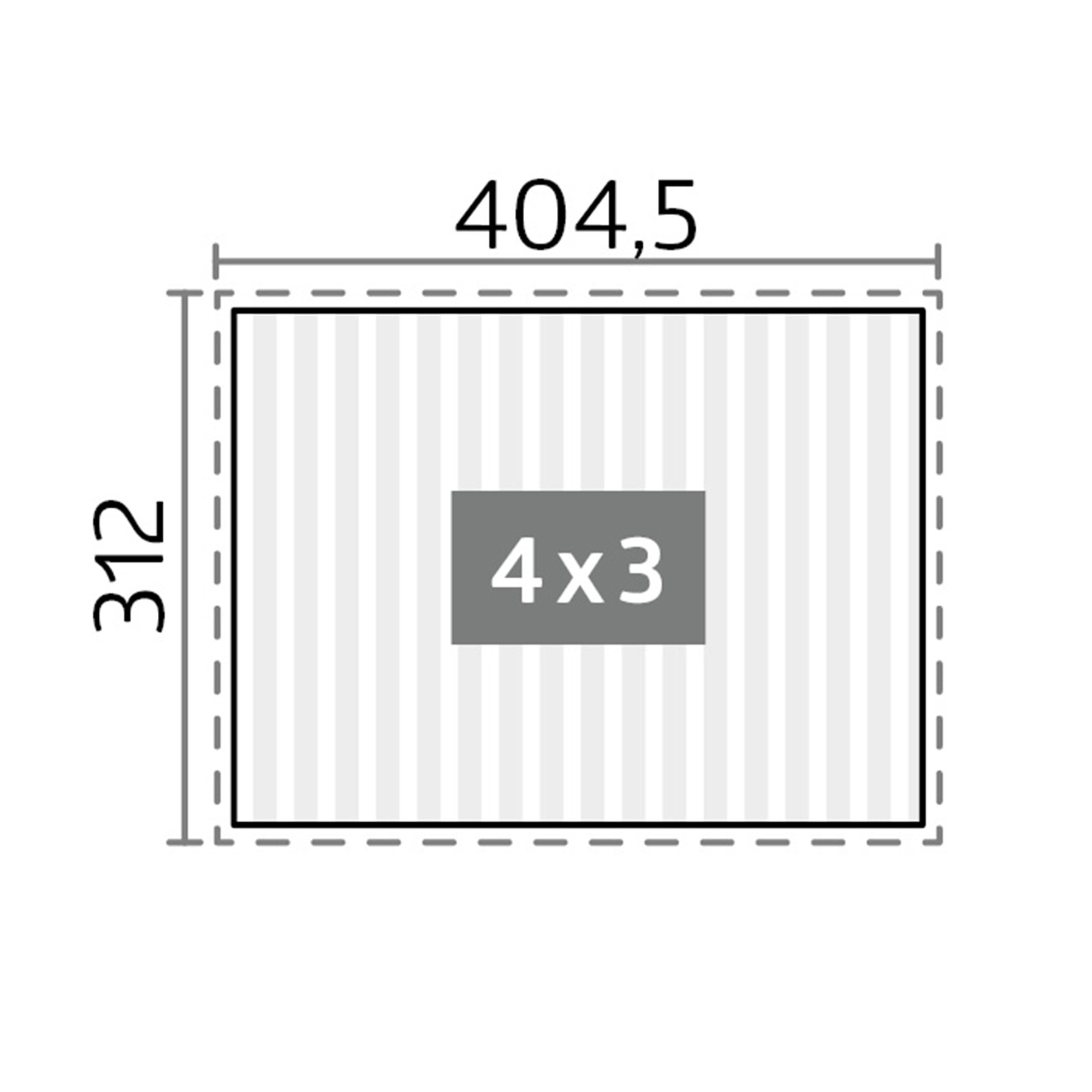 Pérgola Biohort 4x3 Gris oscuro metálico con equipamiento básico Gris-4