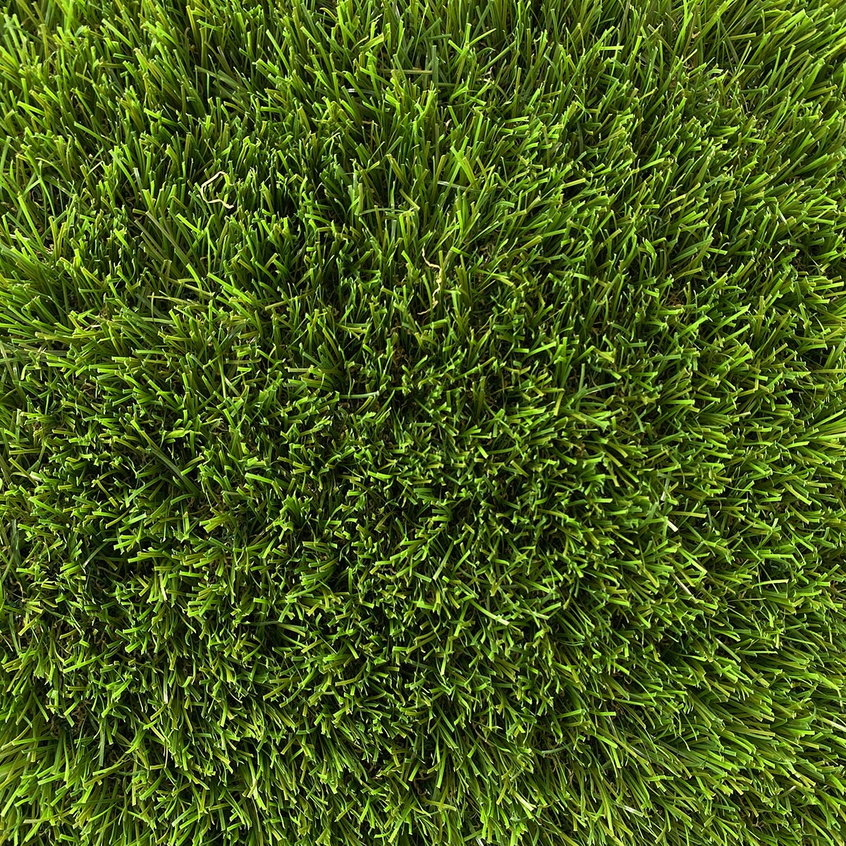 Rollo césped artificial Tanzania 40 mm Verde / Beige-5