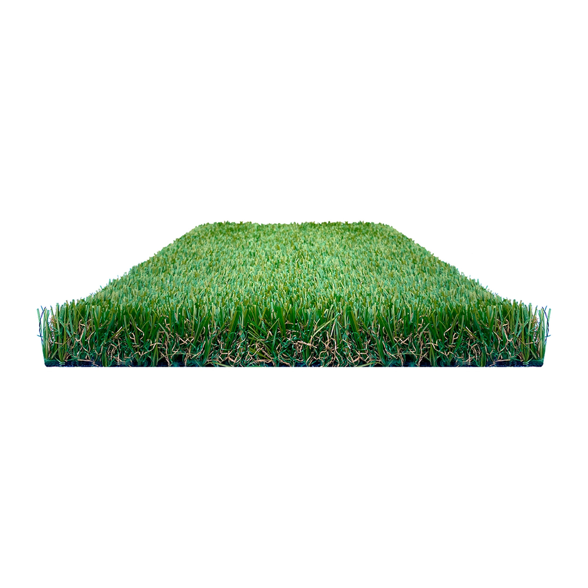 Rollo césped artificial ecológico y reciclable Eco 35 mm Verde / Beige-4