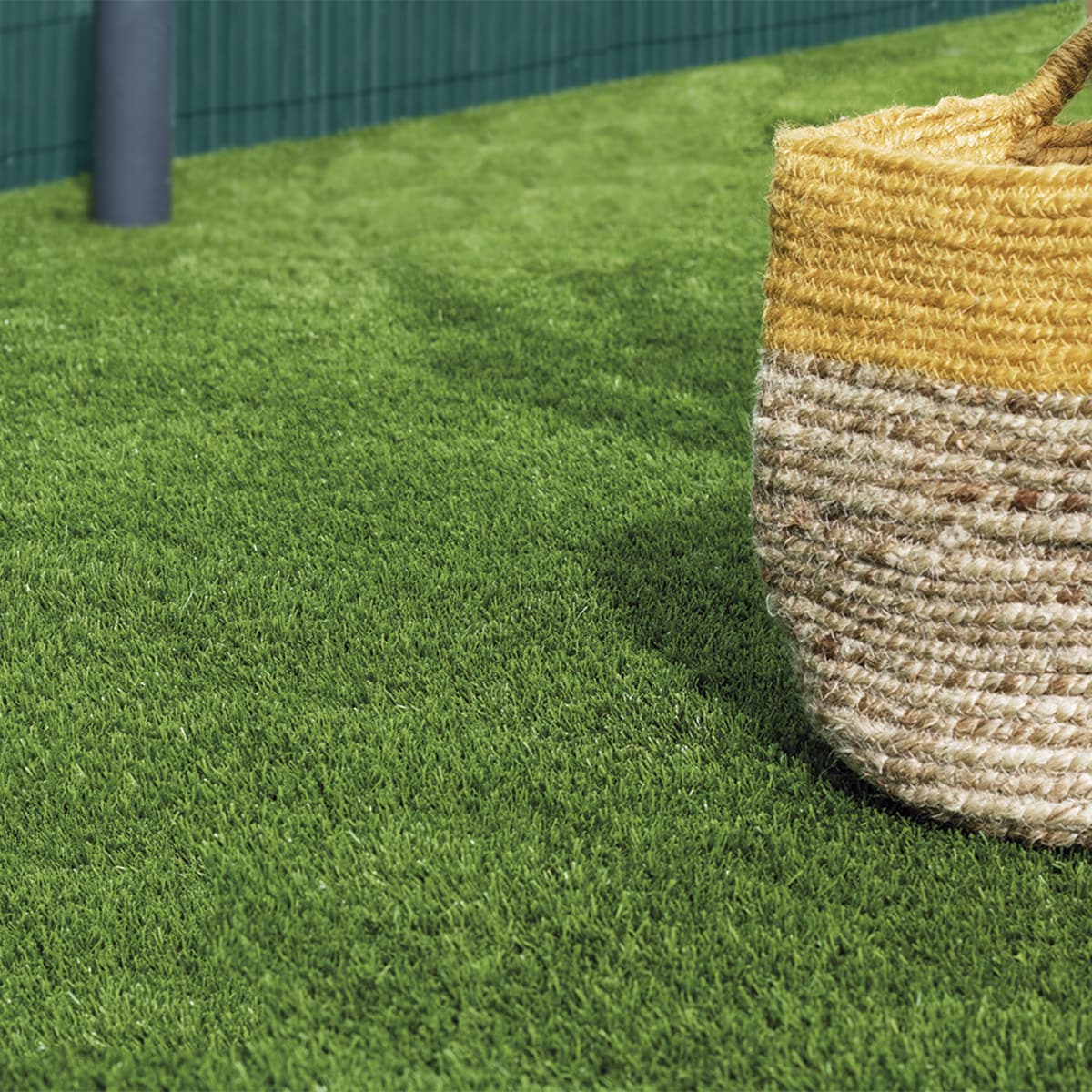 Césped New Piazza X-Tra S30 2x10M Nortene Verde / Marrón-2