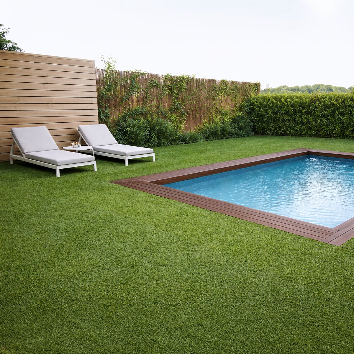 Césped artificial Cuzco 20mm rollo 2x5m, 11.500 Dtex, peso total2.164g/m² Verde-4