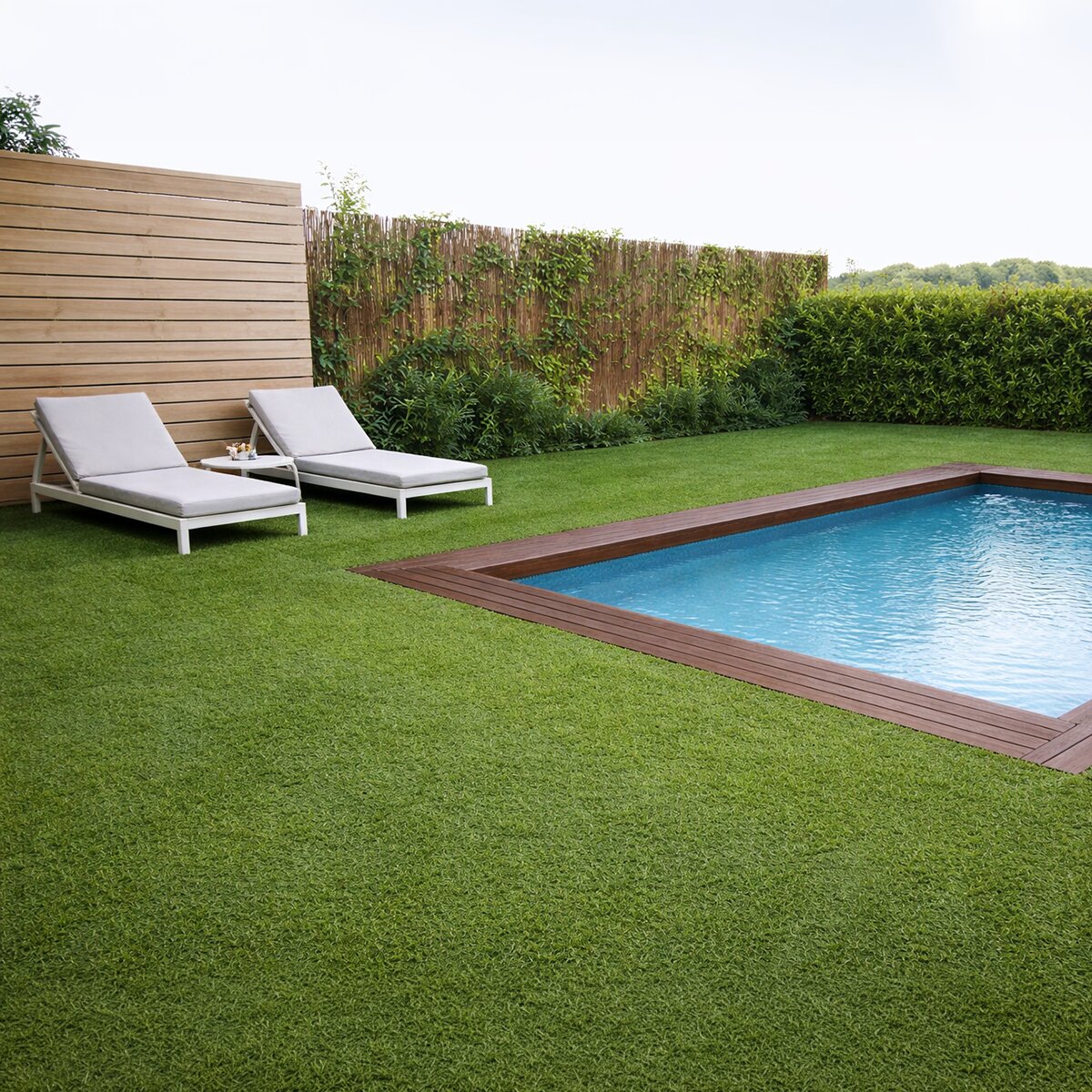 Césped artificial Cuzco 20mm rollo 1x20m, 11.500 Dtex, peso total2.164g/m². - Verde 1 x 20 m Verde-4