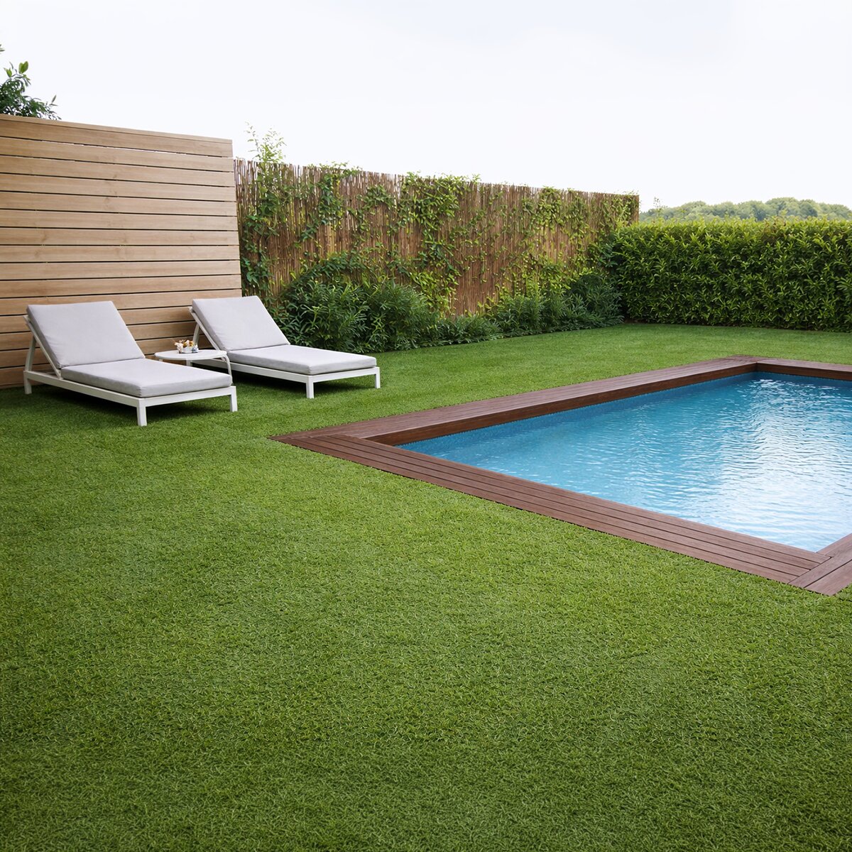 Césped artificial Cuzco 20mm rollo 2x20m, 11.500 Dtex, peso total2.164g/m². Verde-4