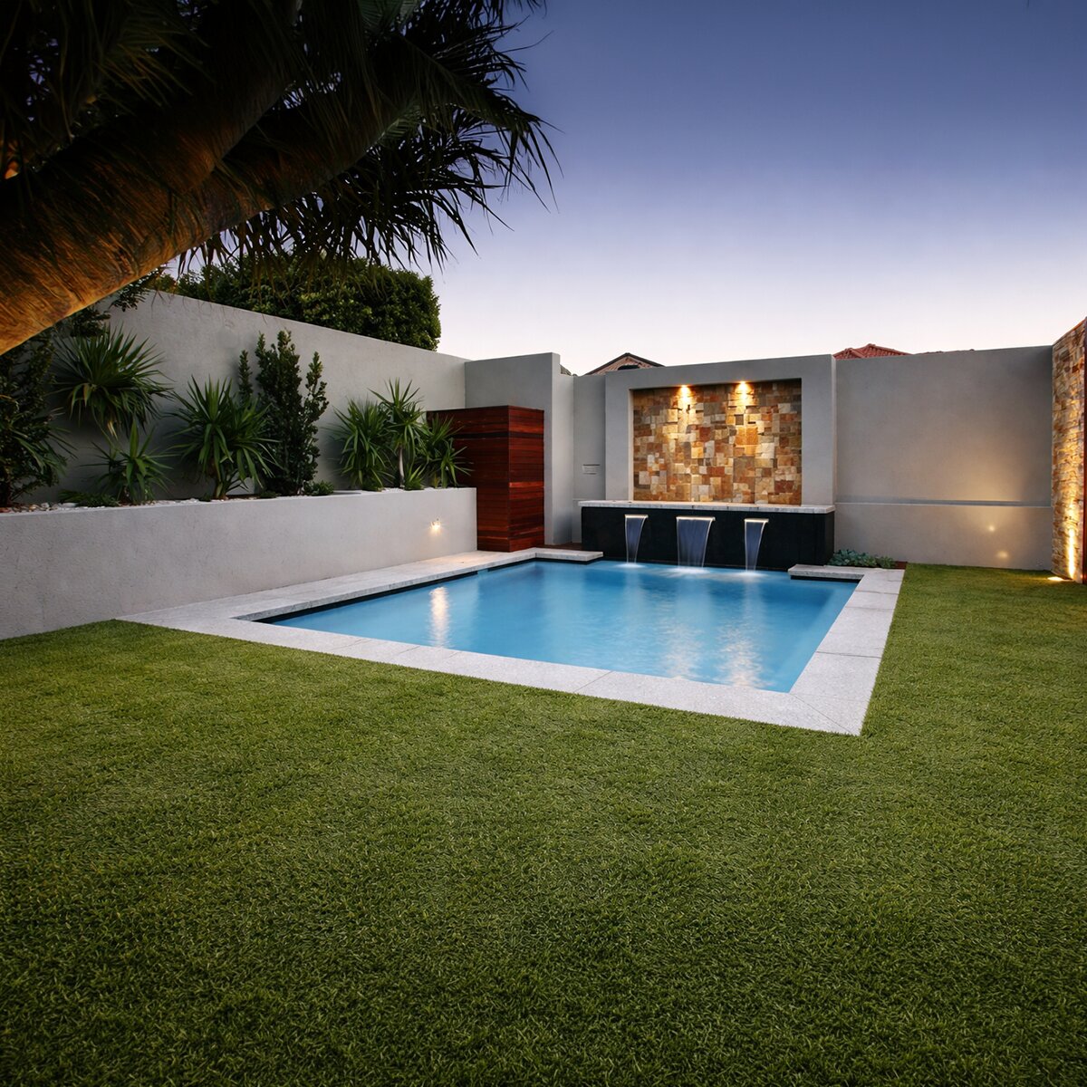 Césped artificial Iguazú 30mm rollo 2x5m, 11.600 Dtex, peso total 2.558g/m². - Verde 2 x 5 m Verde-3
