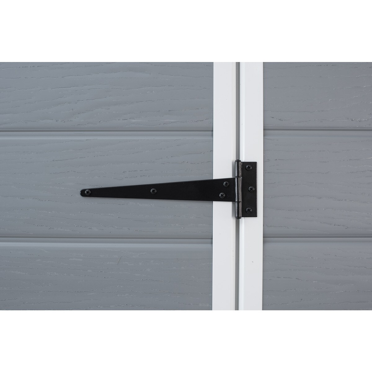 Caseta resina y polipropileno por inyección Manor 4x3 129x196x103 cm y 1,1m2 Gris-6