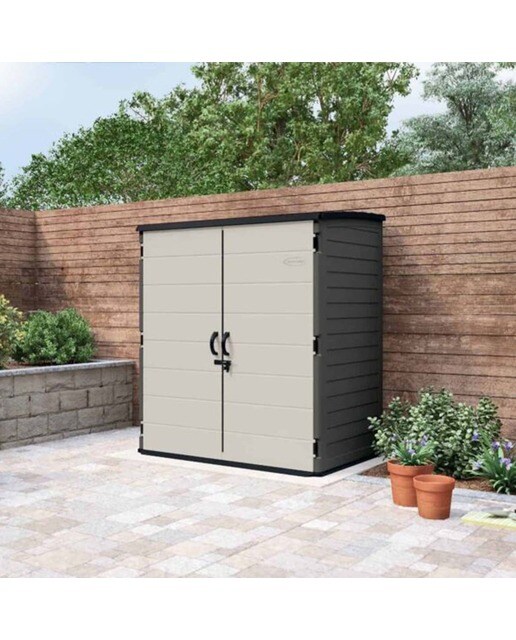 Abrigo de Resina Suncast BMS6280 Cinzento Antracite-4
