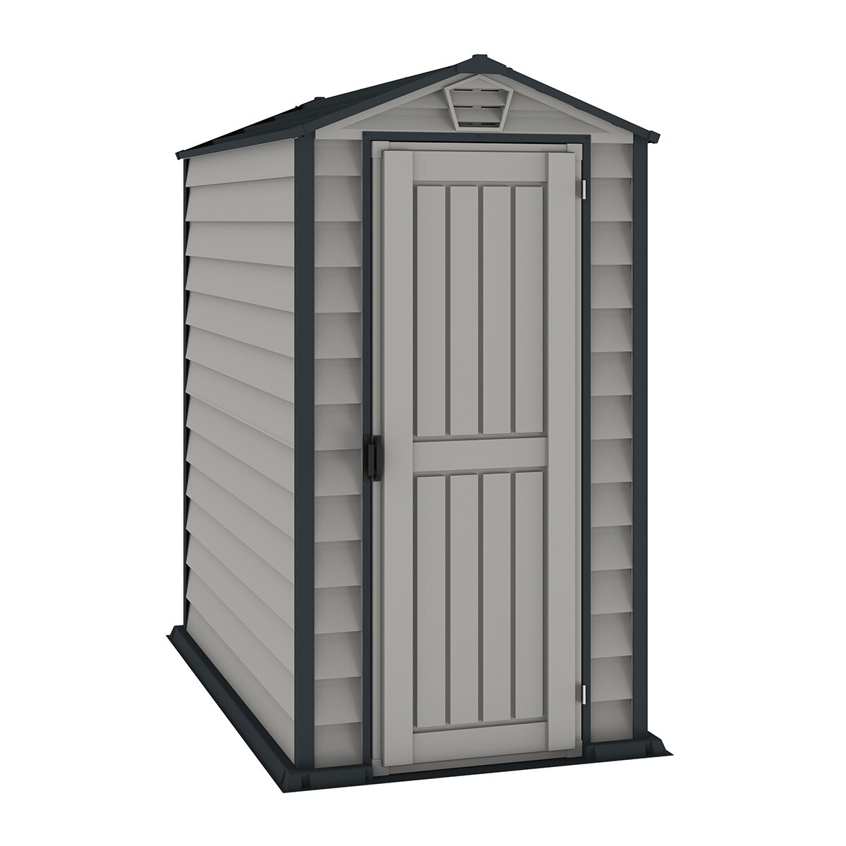 Caseta PVC Evermore 103x191,3x180,5 cm Gris-1