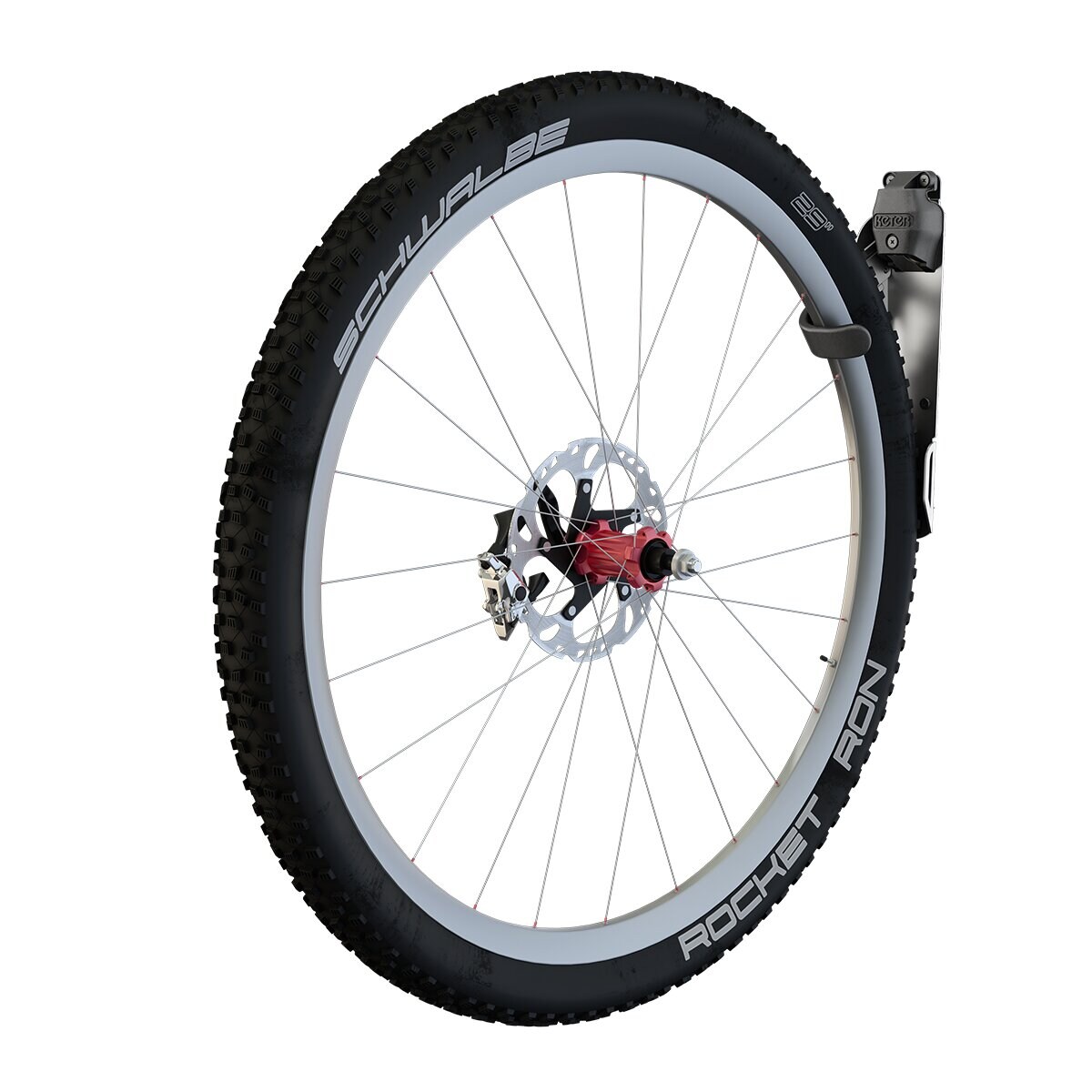 Colgador de bicis para casetas Negro-2