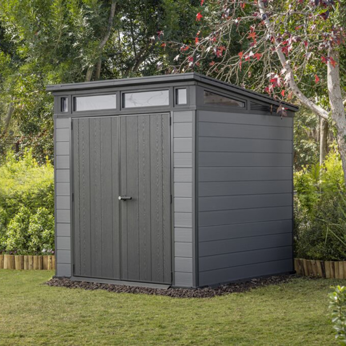 Caseta Cortina 7 X 7 Keter Gris-2