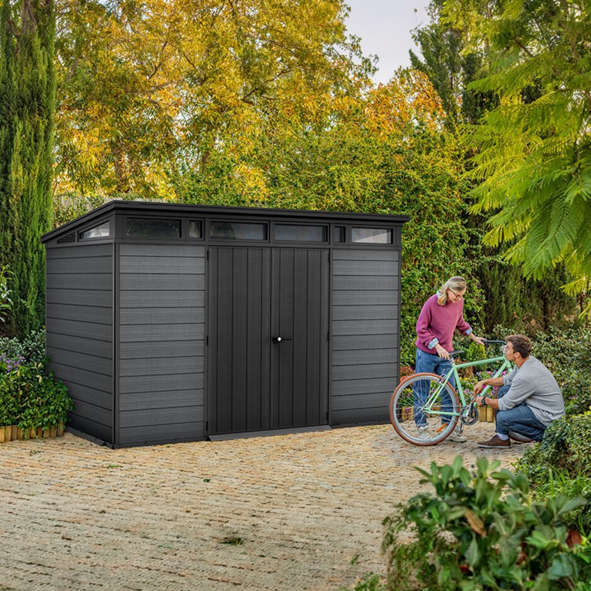 Caseta Cortina 11 x 7 Keter Gris-2