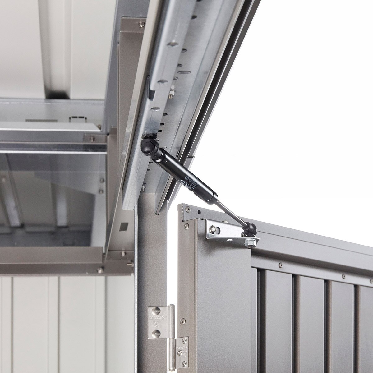 Caseta metálica Highline 3 puerta estándar Plata metalizada-2