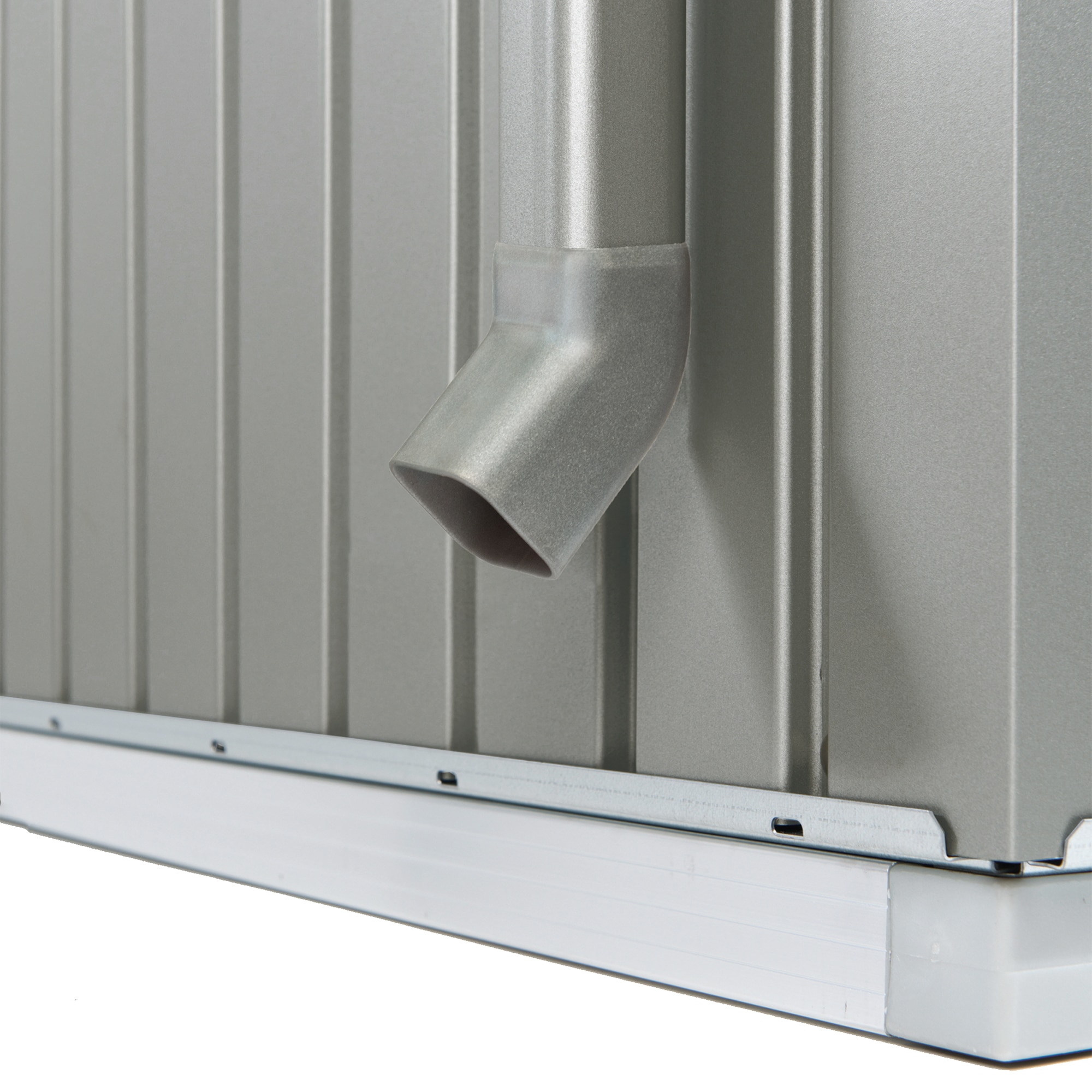 Caseta metálica Europa 5 Gris cuarzo metalizado-4
