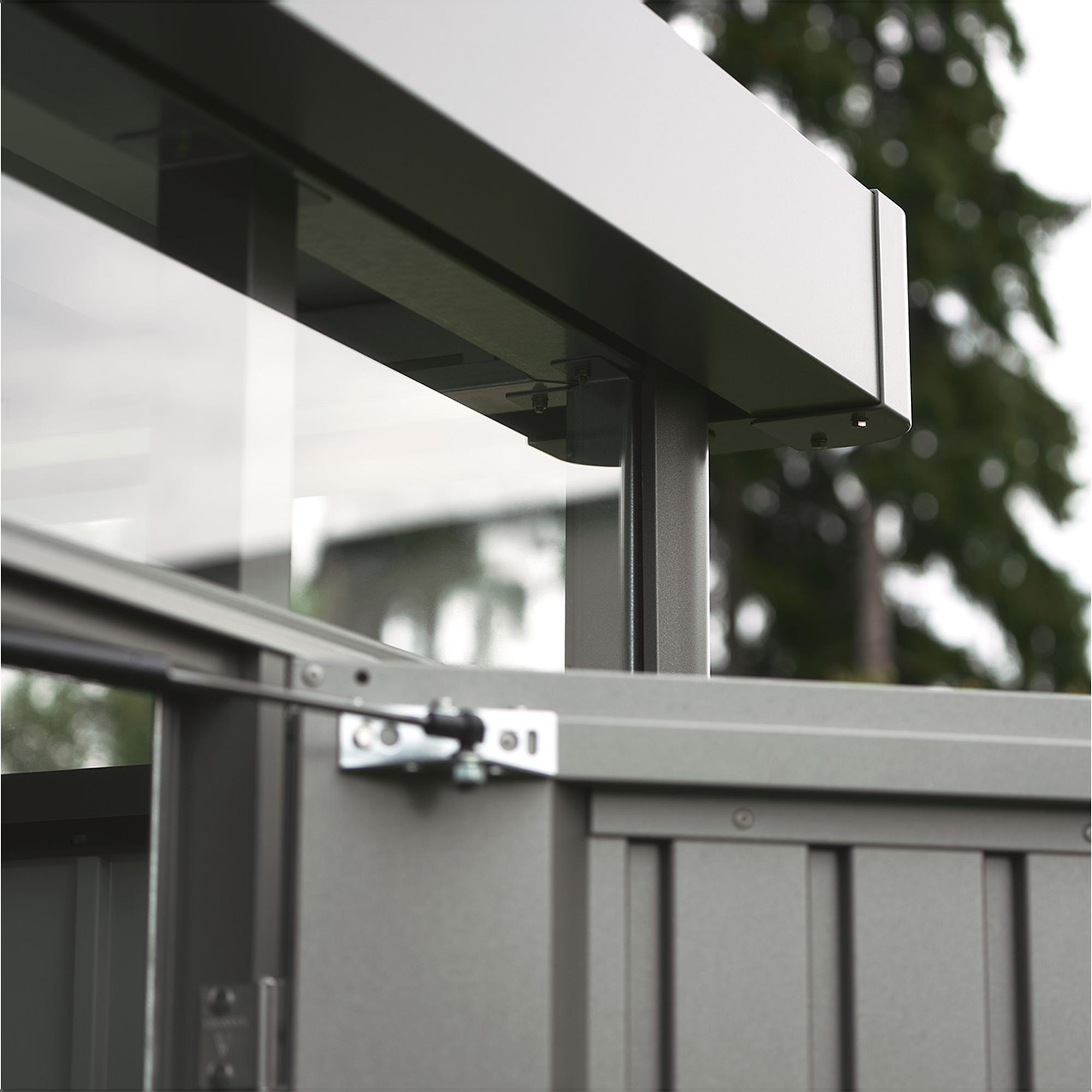Caseta metálica Highline 5 puerta estándar Gris cuarzo metalizado-4