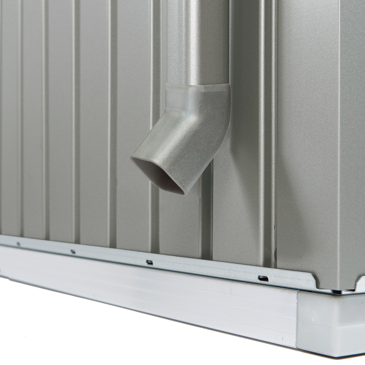 Caseta metálica Highline 5 doble puerta Gris cuarzo metalizado-6