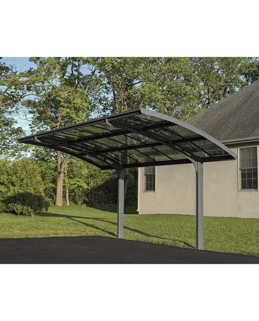 Cochera Aluminio Arizona Breeze Gris oscuro-4