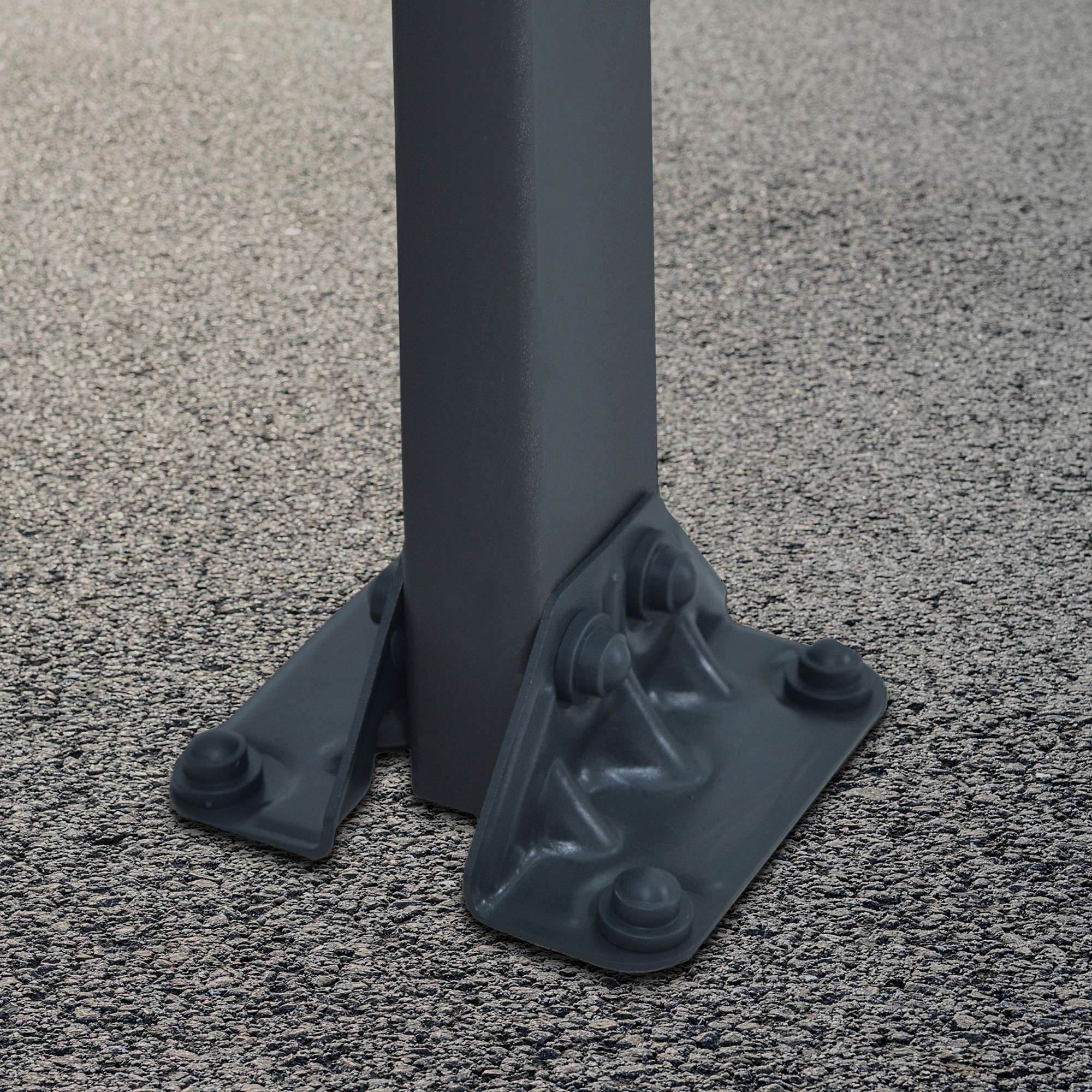 Cochera Aluminio Verona Gris oscuro-5