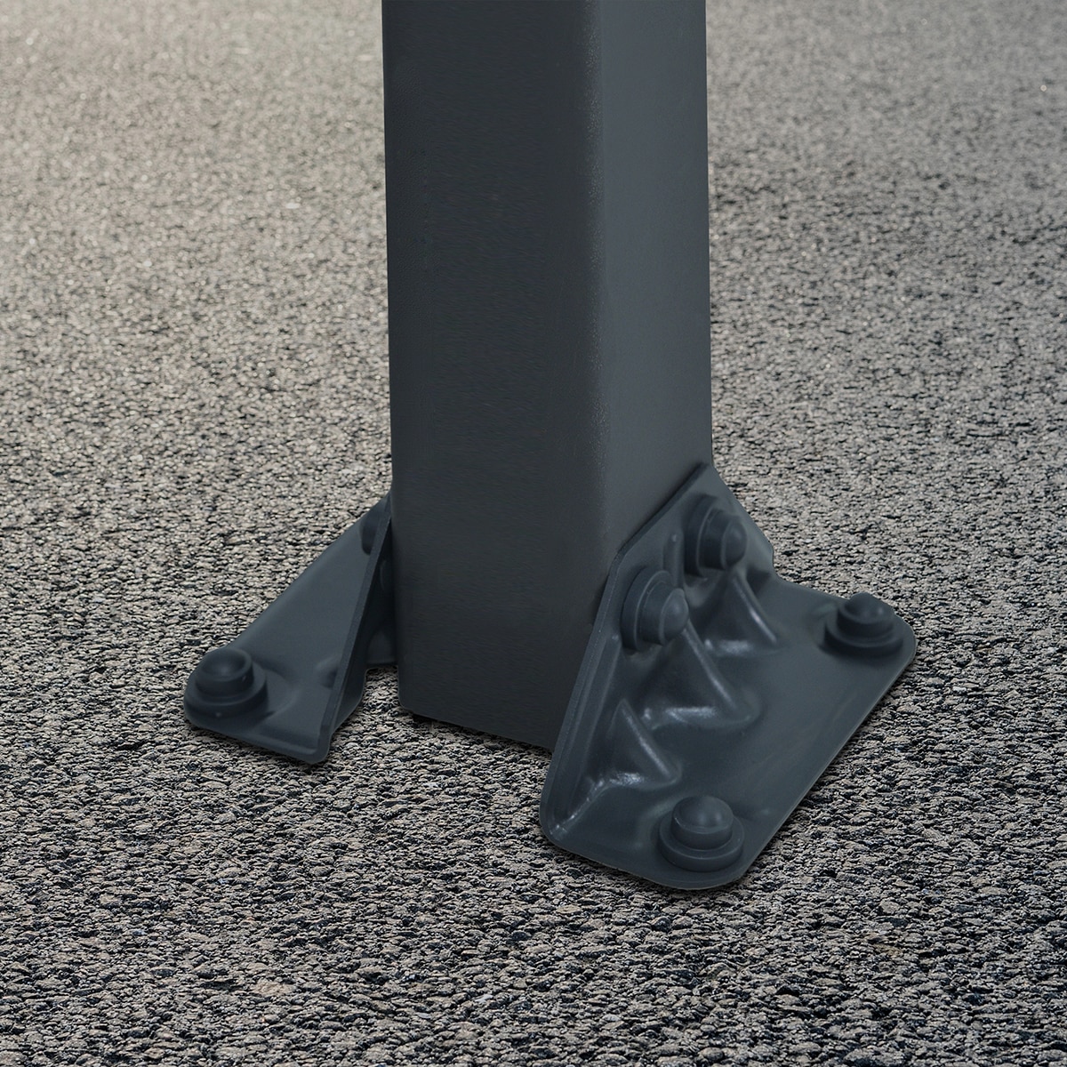 Cochera Aluminio Arcadia 359x863x242 cm Gris oscuro-11