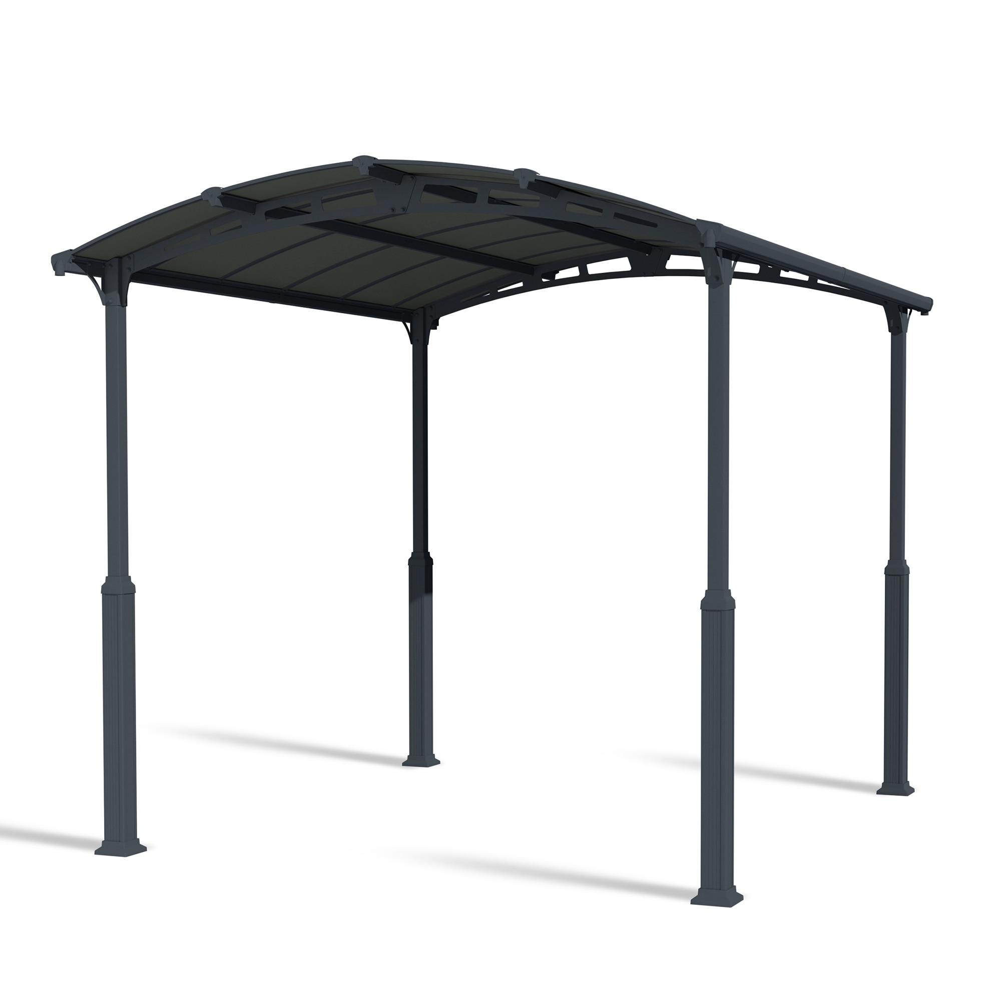 Imagen 0 de Cochera Aluminio Alpine Altura Regulable 359x435x352 cm