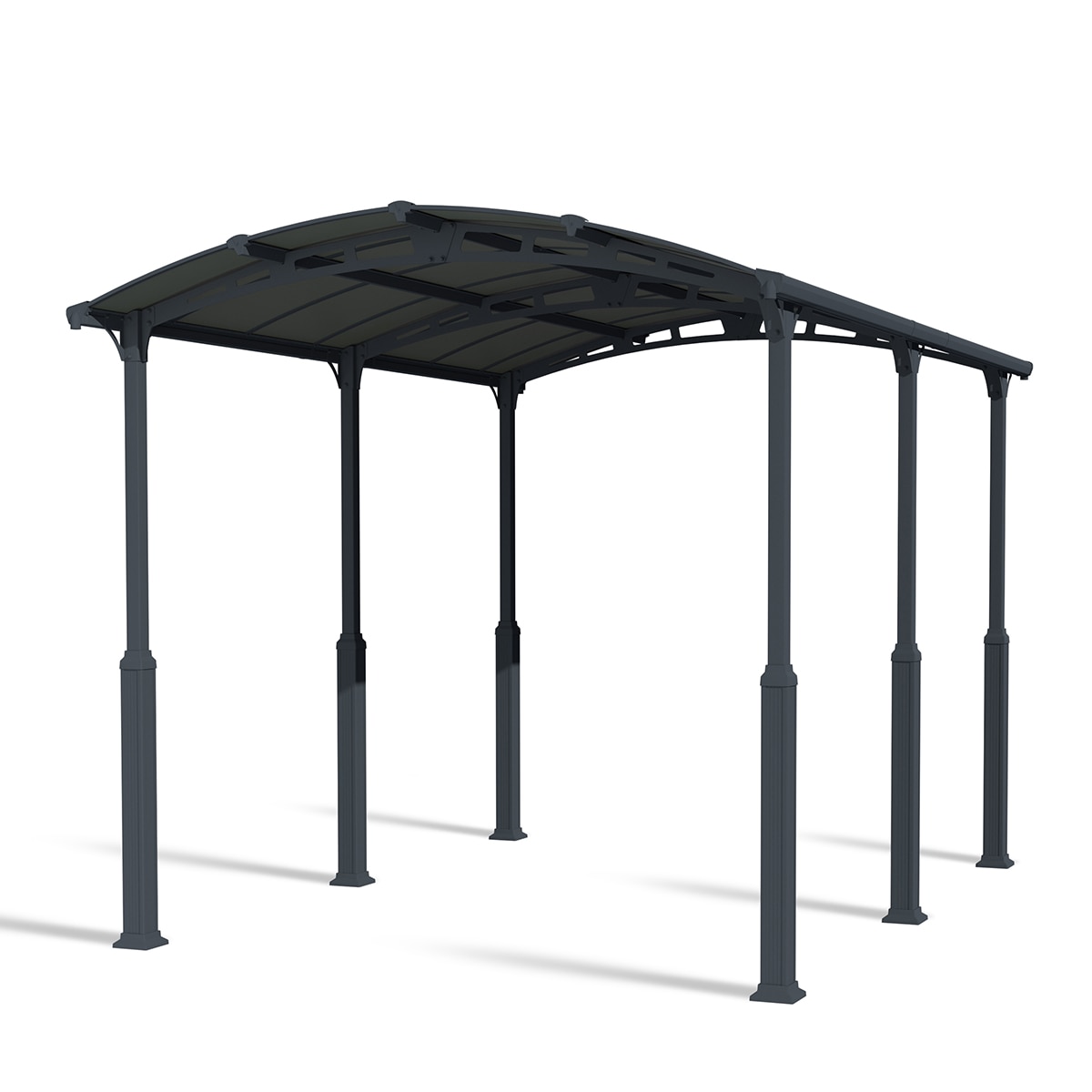 Imagen 0 de Cochera Aluminio Alpine Altura Regulable 359x507x352 cm