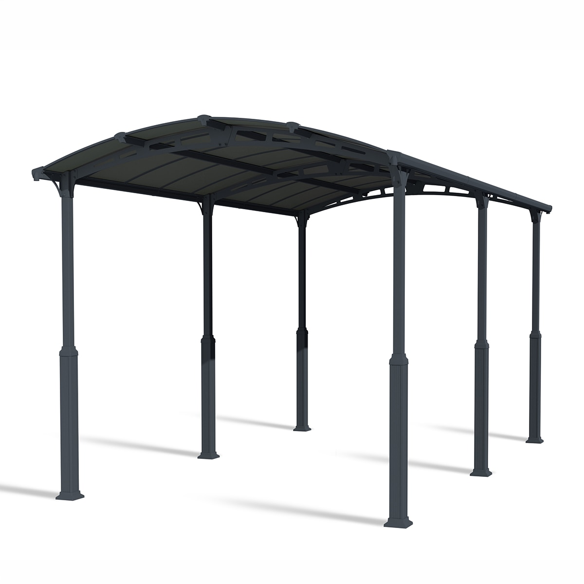 Imagen 0 de Cochera Aluminio Alpine Altura Regulable 359x863x352 cm